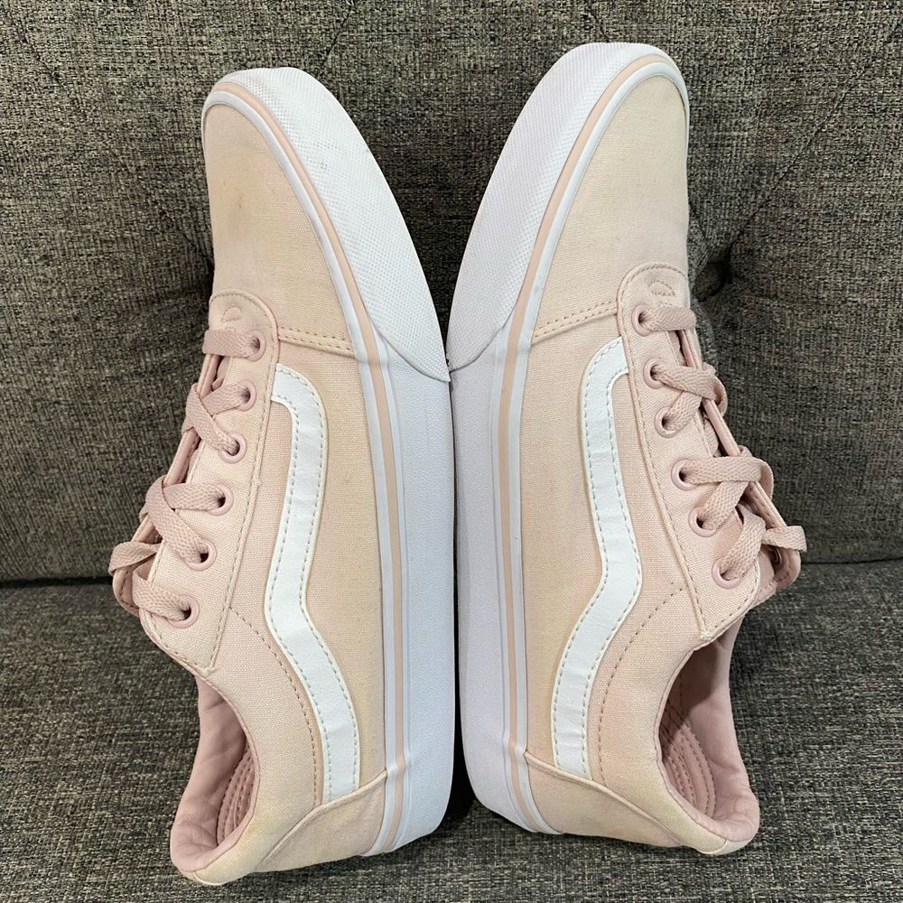 Vans Old School Pink Sneakers Women Size 11 - Picture 8 of 11